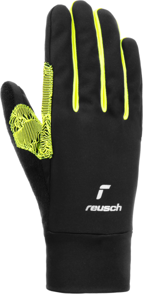 Reusch Arien STORMBLOXX TOUCH-TEC Junior 6266103 7752 black yellow front